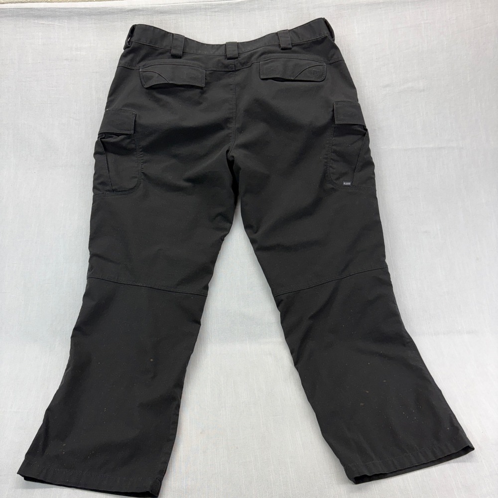 5.11 Tactical Pants Mens 40/30 Ripstop Cargo Black Multi-Pocket Utility